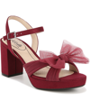 Lifestride Last Dance Platform Sandal In Pinot Noir