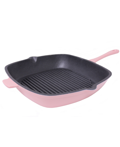Berghoff Neo 11" Cast Iron Grill Pan In Pink