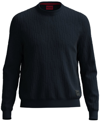 Hugo Boss Hugo By  Men's Sovrain Sweatshirt In Navy