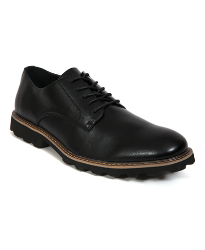 Deer Stags Men's Benjamin Dress Comfort Oxford Shoes In Black
