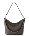 The Sak Jasmine Leather Hobo In Slate