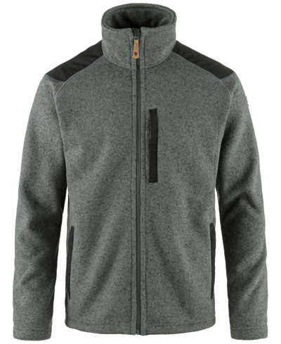 Fjall Raven Men's Buck Fleece Jacket In Grey