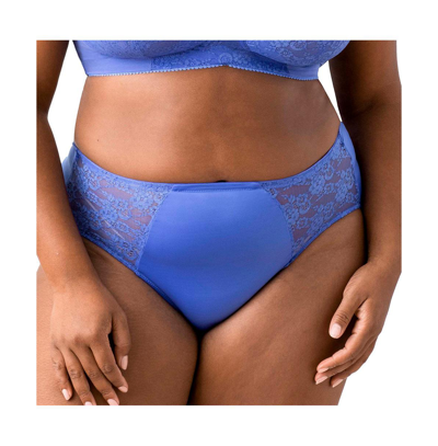 Elila Women's Make It Lace Softcup Bra In Cobalt Blue