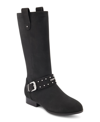 DKNY BIG GIRLS ELLIE STUDDED STRAP TALL RIDING BOOTS