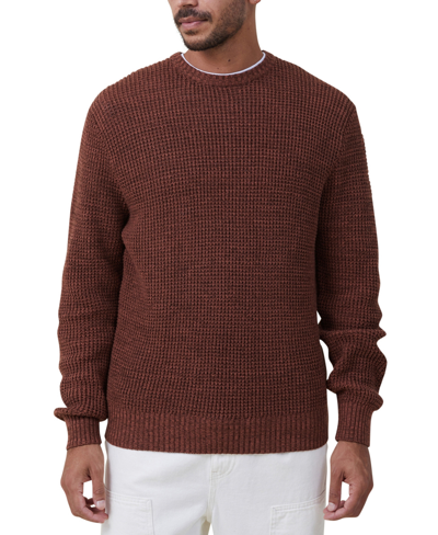 Cotton On Men's Woodland Knit Sweater In Ginger Twist