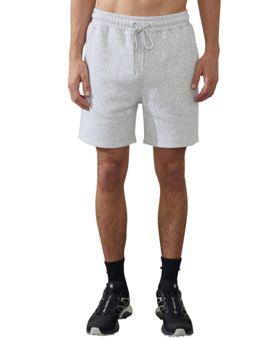 Cotton On Men's Active Fleece Shorts In Gray Marle