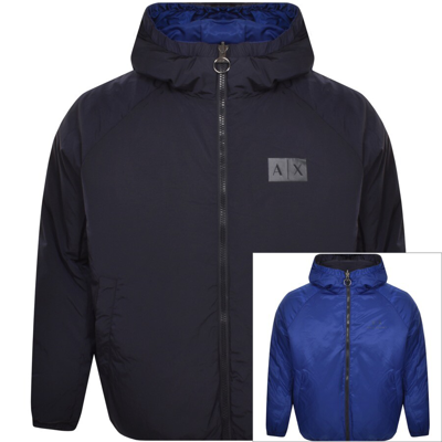 Armani Exchange Reversible Jacket Navy