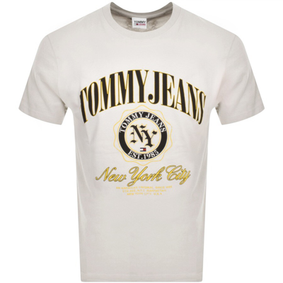 Tommy Jeans Logo T Shirt White