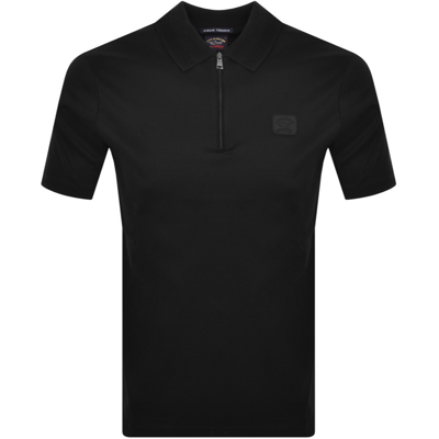 Paul &amp; Shark Paul And Shark Aqua Touch Polo T Shirt Black