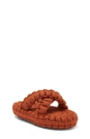 Chloé Slippers In Terracotta Red