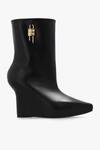 GIVENCHY GIVENCHY BLACK WEDGE ANKLE BOOTS
