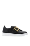 DSQUARED2 DSQUARED2 BLACK ‘BOXER’ SNEAKERS