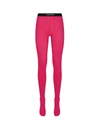 Tom Ford Logo Leggings In Fucsia