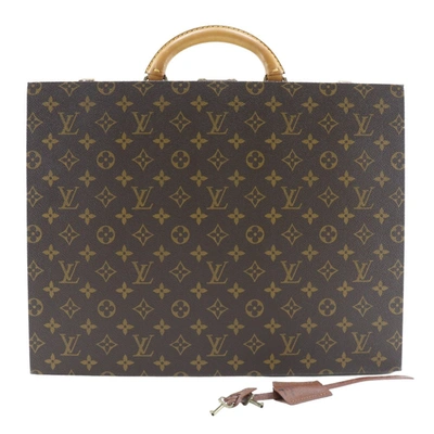 Pre-owned Louis Vuitton Brown Canvas Briefcase Bag ()