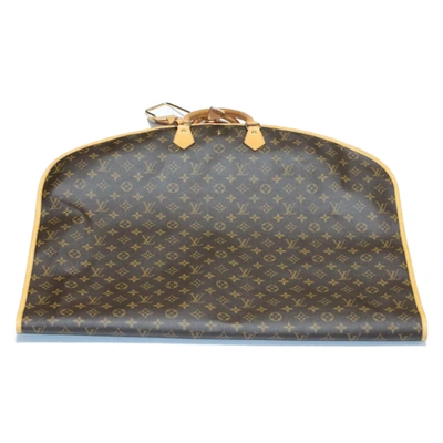Pre-owned Louis Vuitton Brown Canvas Travel Bag ()