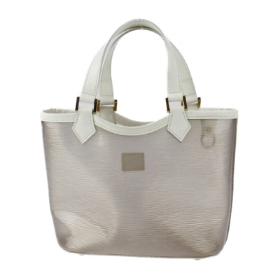 Pre-owned Louis Vuitton Lagoon Bay Transparent Synthetic Tote Bag ()