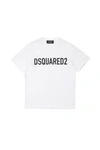 Dsquared2 Kids' D2t857u Slouch Fit T-shirt Dsquared In White