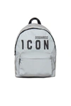 DSQUARED2 REFLECTIVE BACKPACK WITH ICON LOGO