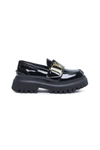 DSQUARED2 STATEMENT LOAFERS WITH LOGO