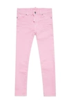 DSQUARED2 TWIGGY SKINNY JEANS IN COLORFUL ORGANIC COTTON