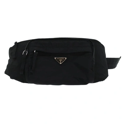 Prada Re-edition Synthetic Shoulder Bag () In Black