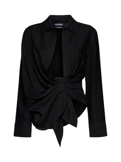 Jacquemus Shirt In Black