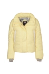 Canada Goose Junction Cropped Puffer In Light Yellow