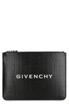GIVENCHY GIVENCHY 4G COATED CANVAS FLAT POUCH