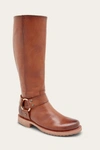 THE FRYE COMPANY FRYE VERONICA HARNESS TALL MOTO BOOTS