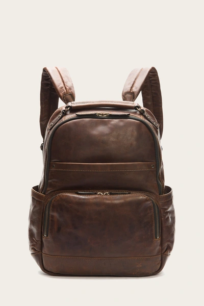 The Frye Company Frye Logan Backpack In Dark Brown