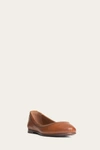 The Frye Company Frye Carson Ballet Flats In Cognac