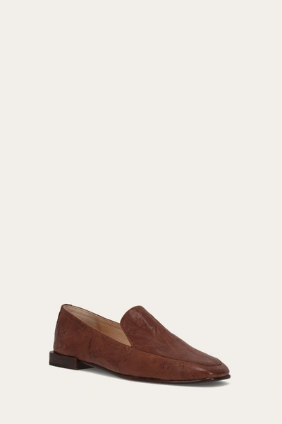 The Frye Company Frye Claire Venetian Loafers In Spice
