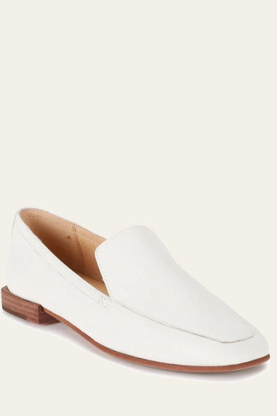 The Frye Company Frye Claire Venetian Loafers In White