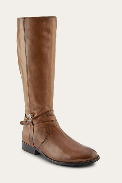The Frye Company Frye Melissa Belted Tall Boots In Dark Taupe