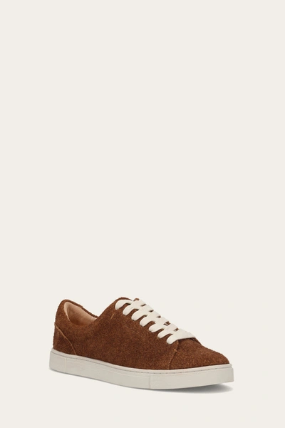 The Frye Company Frye Ivy Low Lace Sneaker In Coco Tan