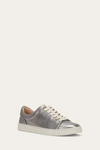 The Frye Company Frye Ivy Low Lace Sneaker In Dark Pewter