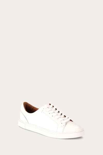 The Frye Company Frye Ivy Low Lace Sneaker In White