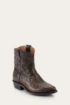 THE FRYE COMPANY FRYE BILLY SHORT TOOLED WESTERN BOOTS