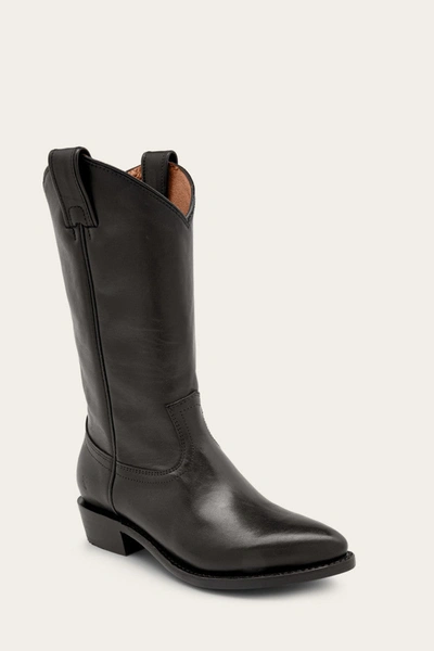 The Frye Company Frye Billy Pull On Tall Boots In Black