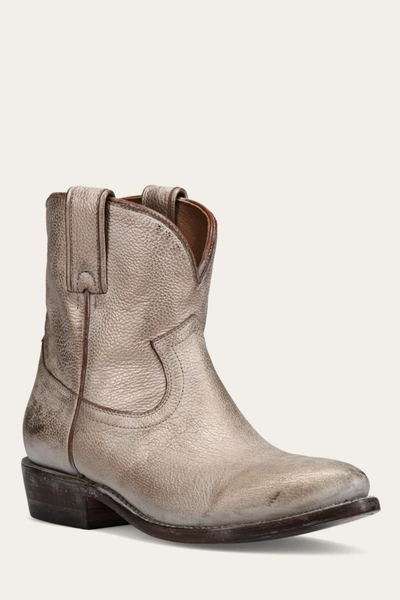 The Frye Company Frye Billy Short Booties In Light Gold