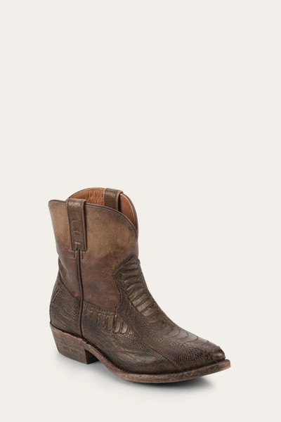 The Frye Company Frye Billy Short Booties In Taupe