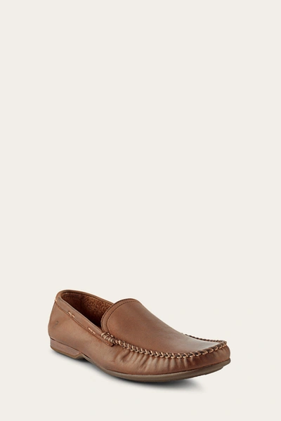 The Frye Company Frye Lewis Venetian Loafers In Tan