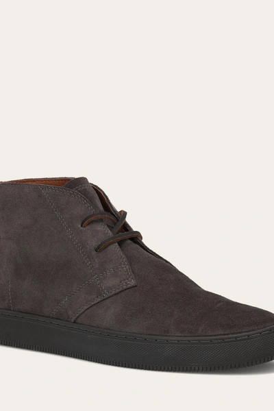 FRYE ASTOR CHUKKA CHARCOAL NEW Frye Astor Leather Chukka Boot, 11, Black - Walmart.com main image 4