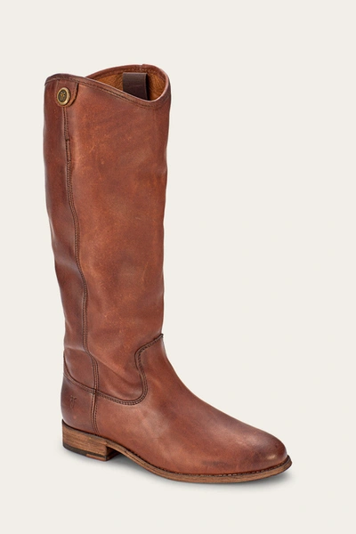 The Frye Company Frye Melissa Button 2 Tall Boots In Cognac