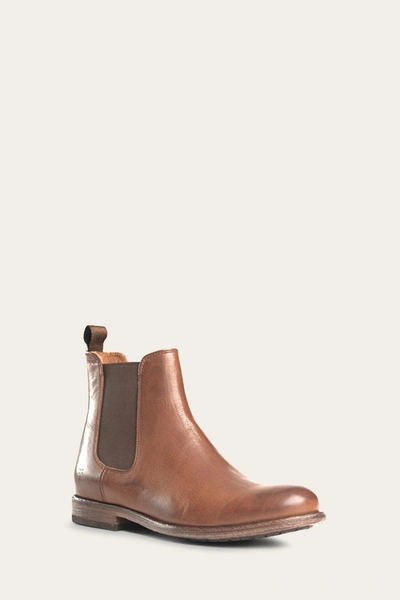 The Frye Company Frye Tyler Chelsea Boots In Cognac