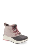 Sorel Kids' Out 'n About Classic Waterproof Boot In Vapor/ Pulse