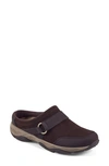 Easy Spirit Travelport Clog Sneaker In Dark Brown