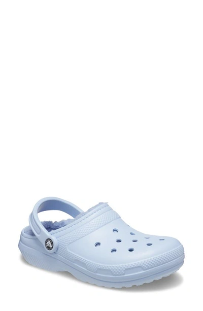 Crocs Classic Lined Clog In Blue Calcite