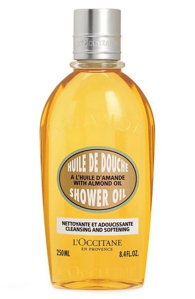 L'occitane Cleansing And Softening Refillable Shower Oil With Almond Oil 16.9 oz / 500 ml