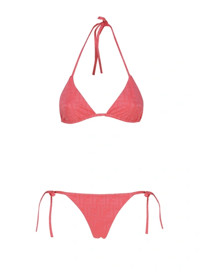 Fendi Swimsuit  Woman Colour Pink In Rosa